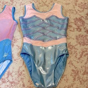 Beautiful Jeweled Gymnastics Leotard